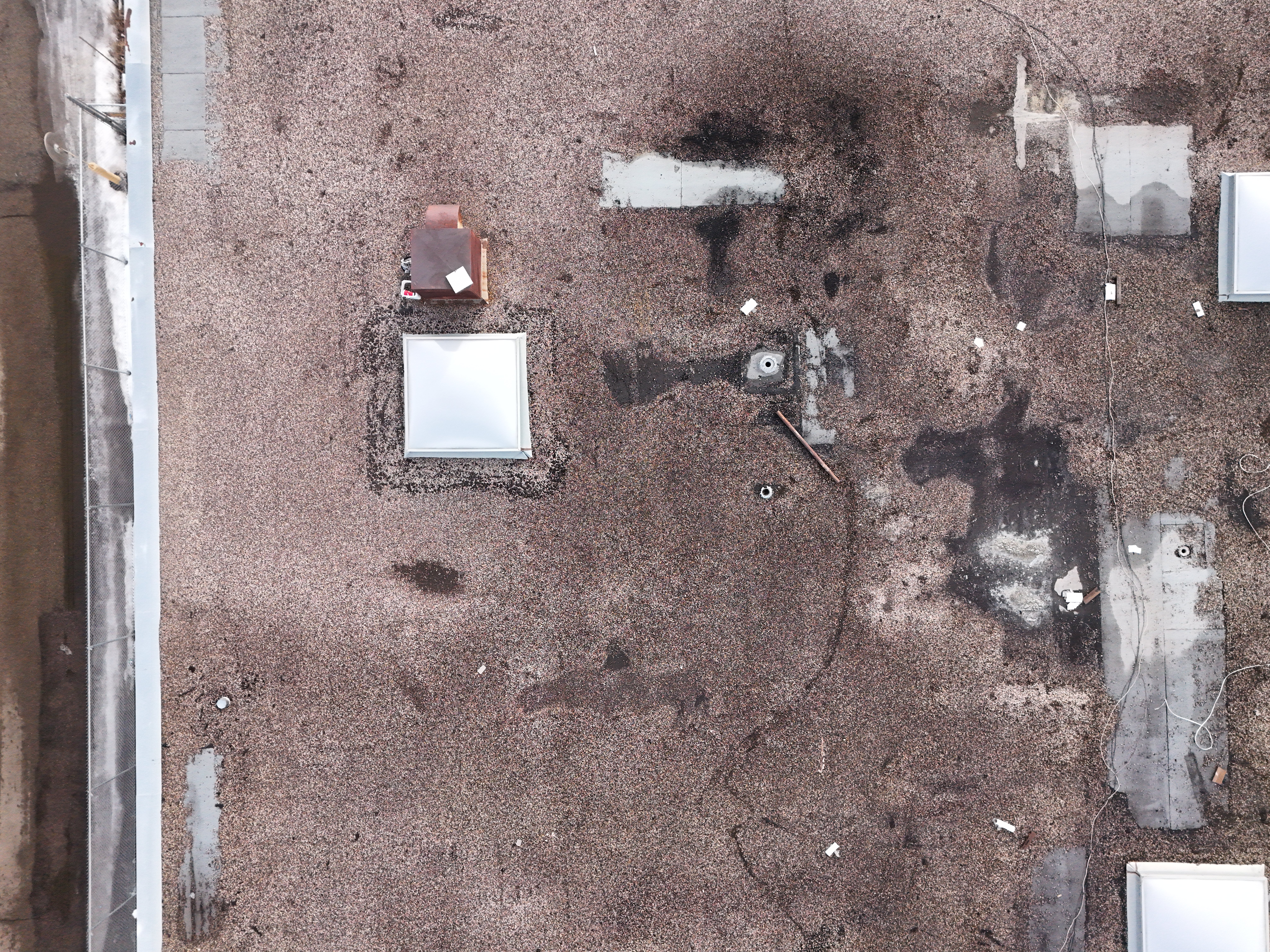 Edmonton Commercial Roof After Thaw 1 Raven Drone Services Drone Image