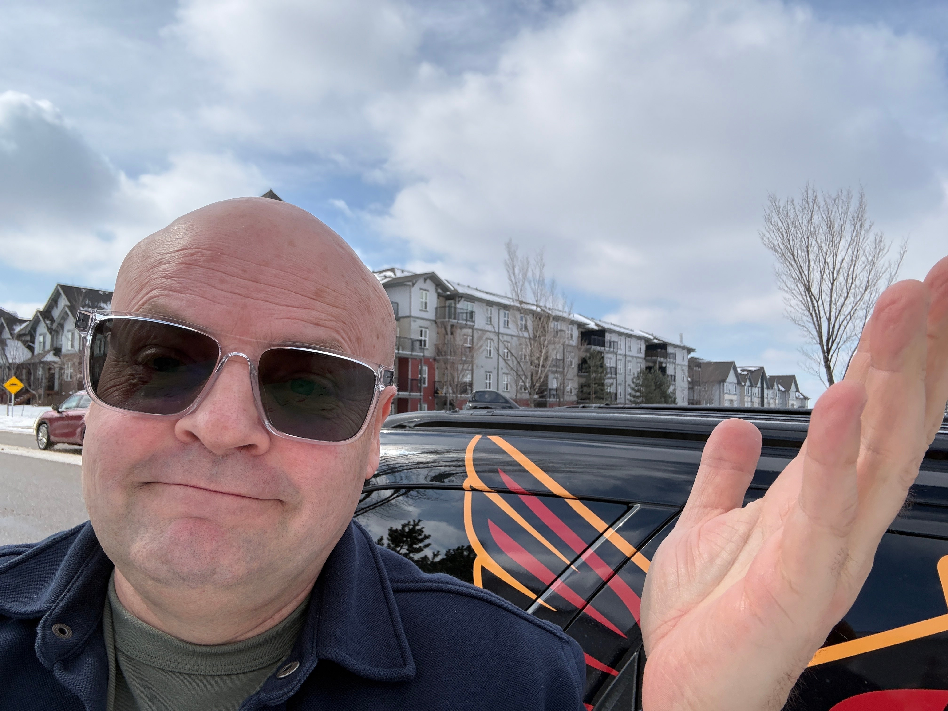 when the snow falls the work doesn't stop when doing drone inspections in Edmonton with raven drone services